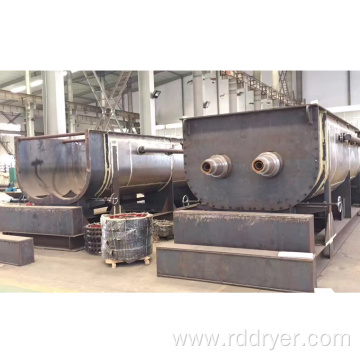 Continuous Operation Type Hollow Paddle Drying Machine for Sludge